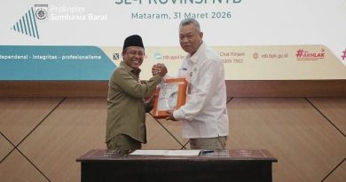 Bupati Sumbawa Barat Serahkan LKPD 2025 ke BPK RI